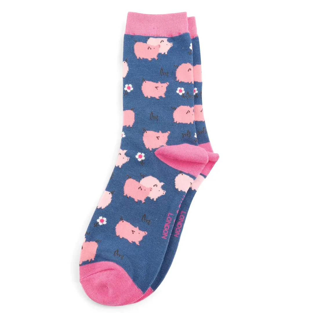 Pretty Pig Bamboo Socks