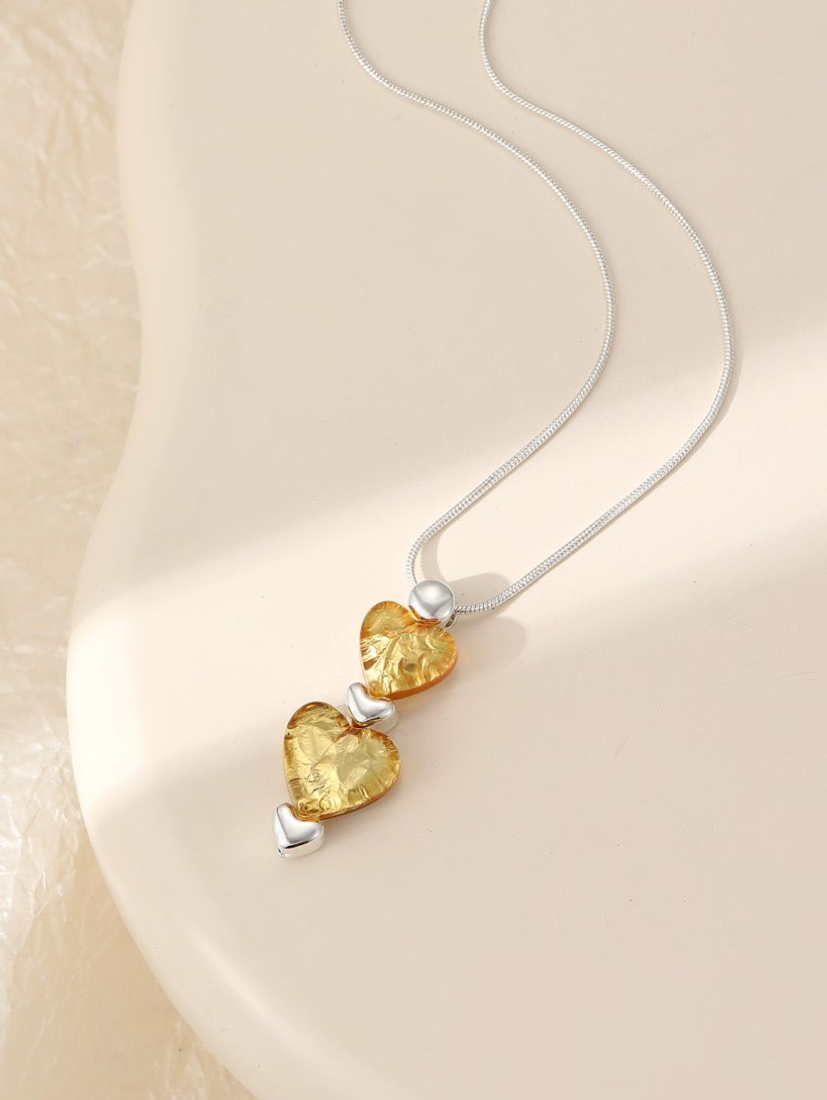 Golden Hearts Pendant