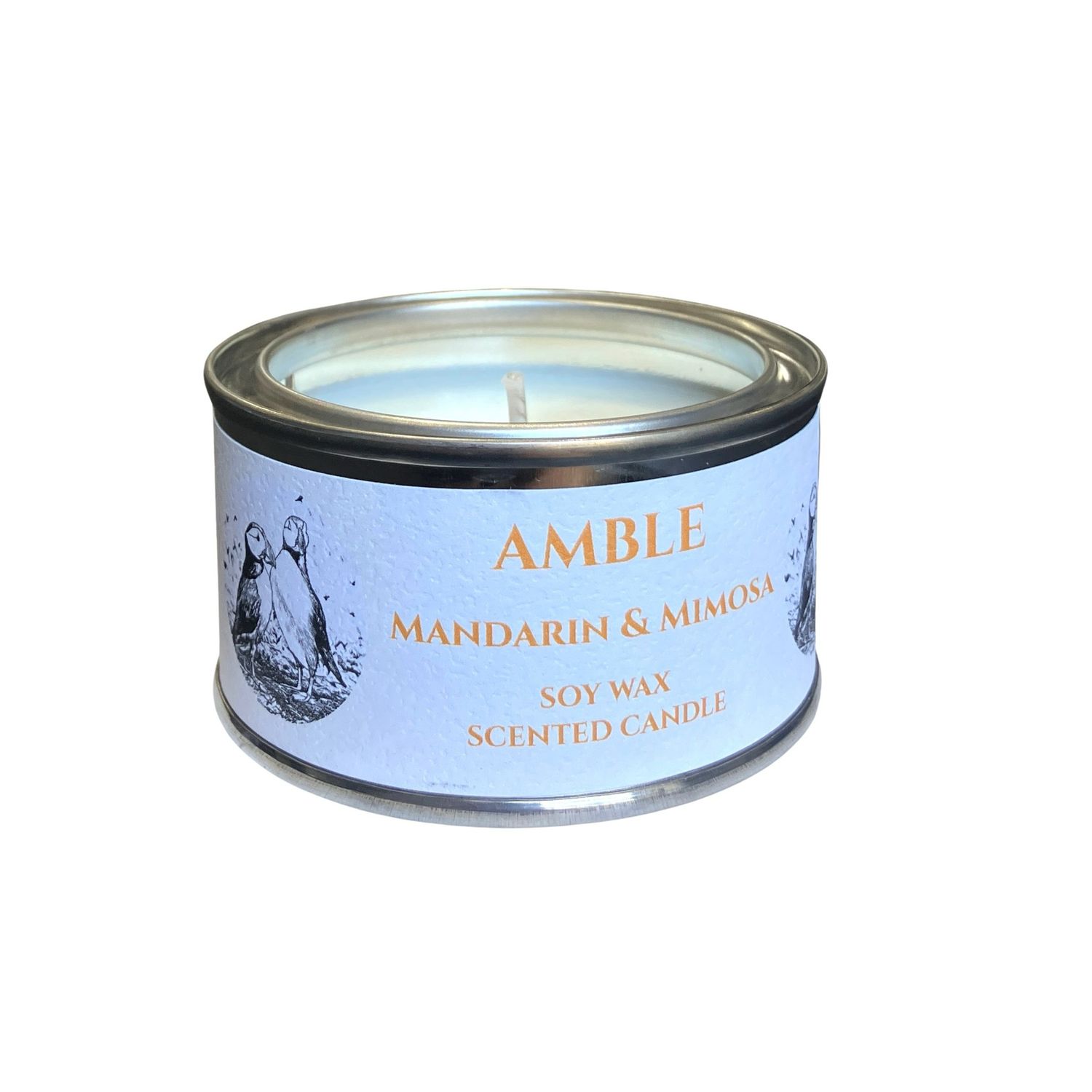 Amble - Mandarin And Mimosa Scented Candle