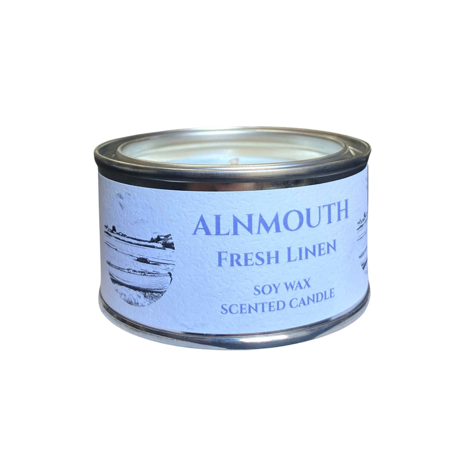 Alnmouth - Fresh Linen Scented Candle