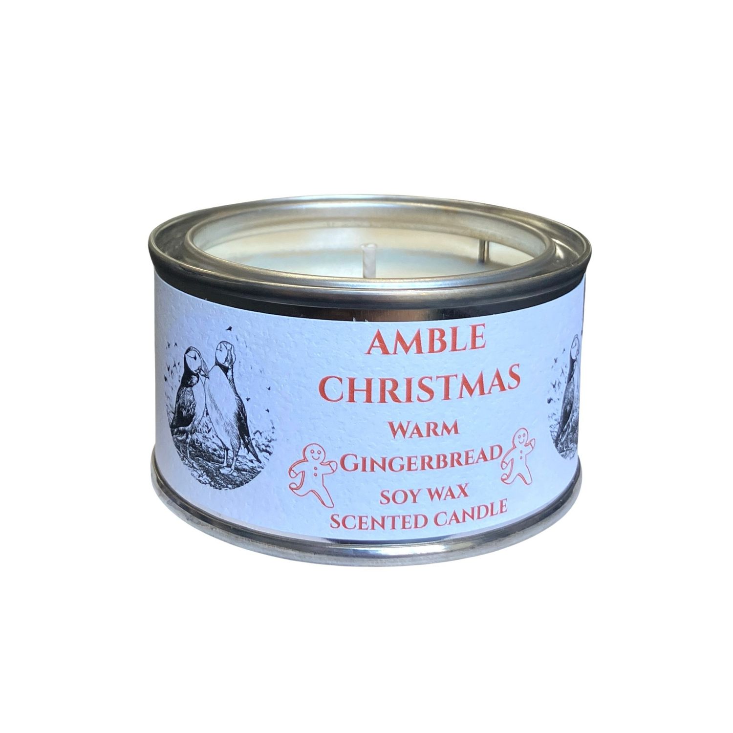 Amble Christmas - Warm Gingerbread Scented Candle