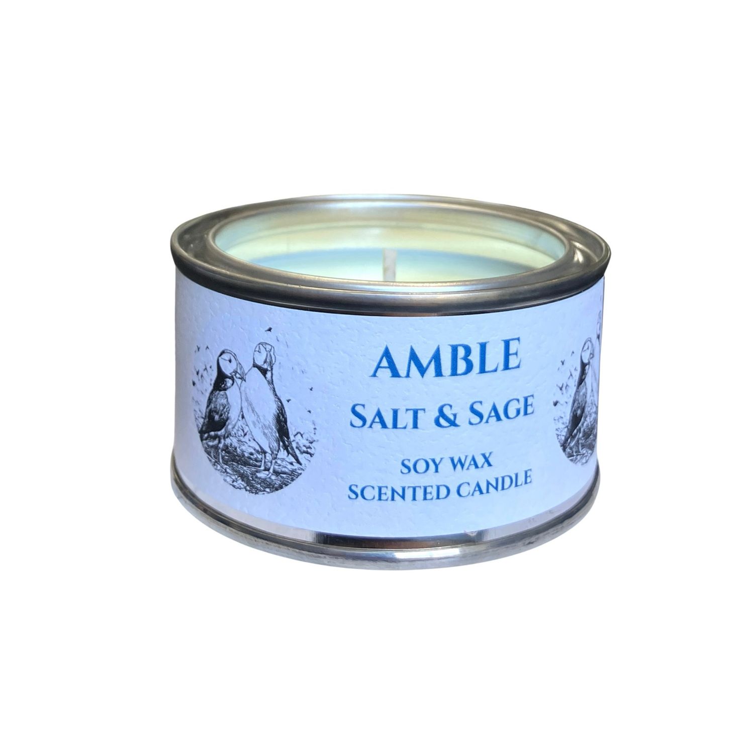 Amble - Salt And Sage Scented Candle