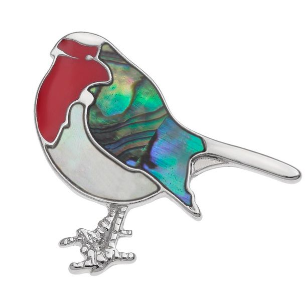 Robin Pin Badge