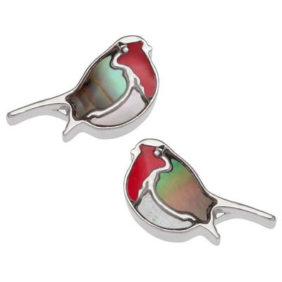 Small Robin Stud Earrings