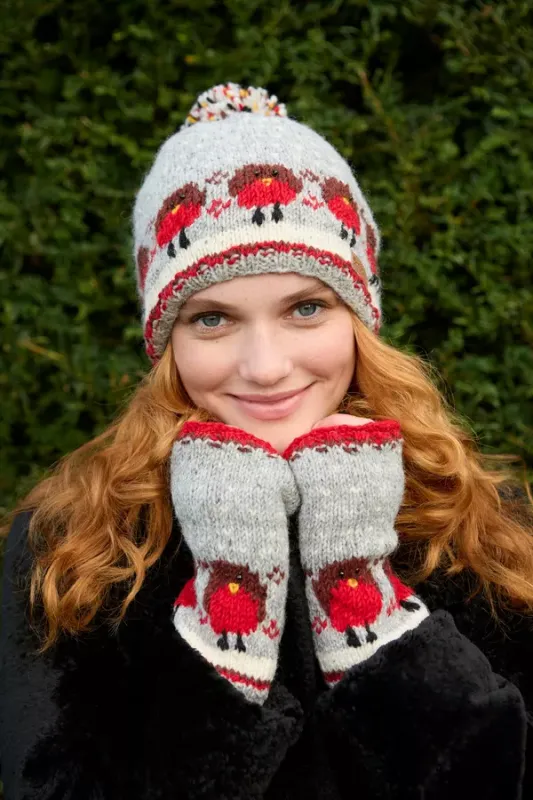 Robin Bobble Beanie