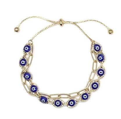 Eye Design Slider Bracelet