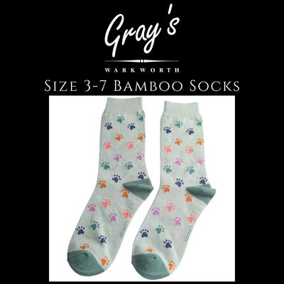 Size 3-7 Bamboo Socks