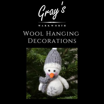 Wool Hanging Decorations