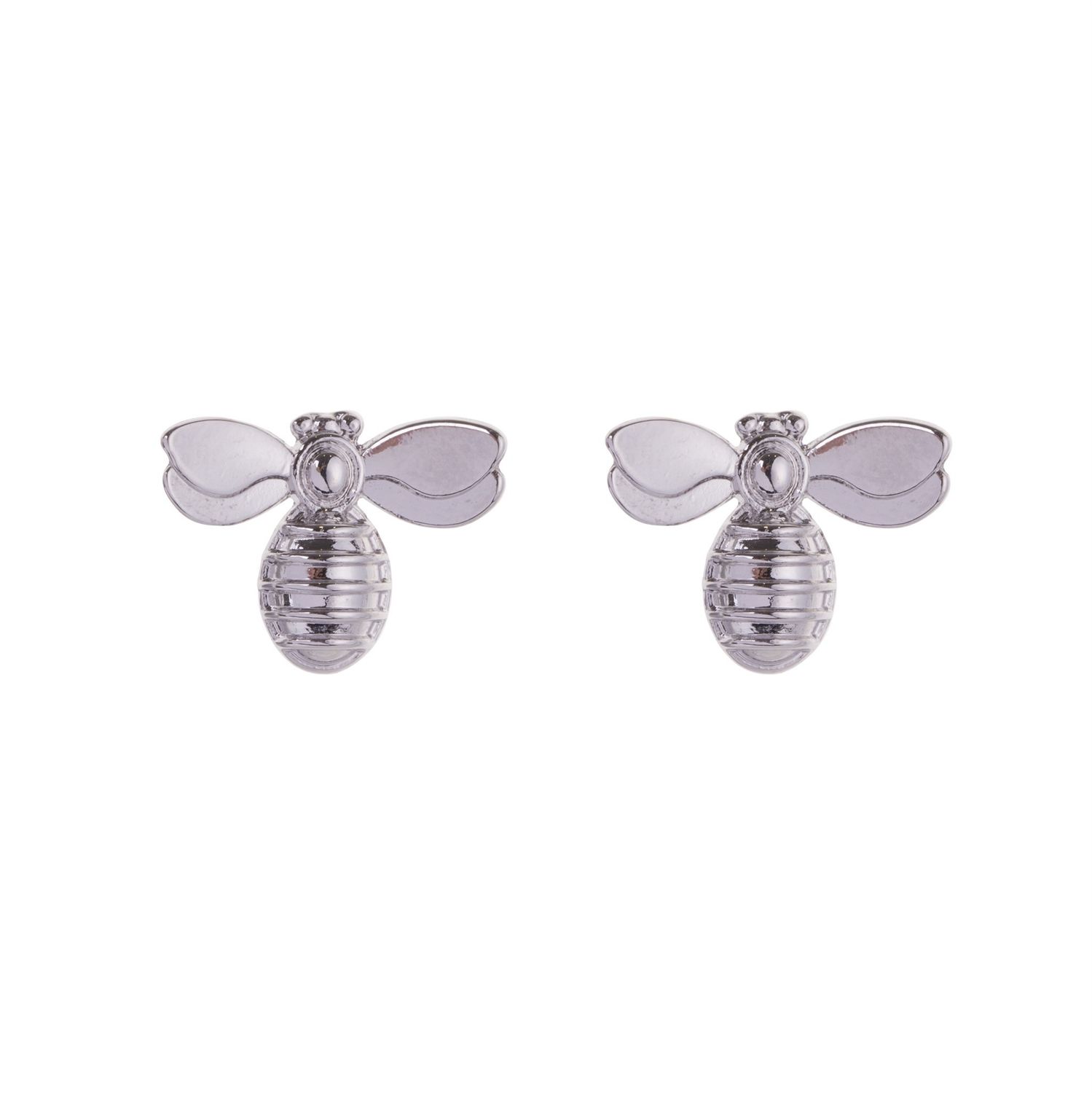 Blue Circle Earrings