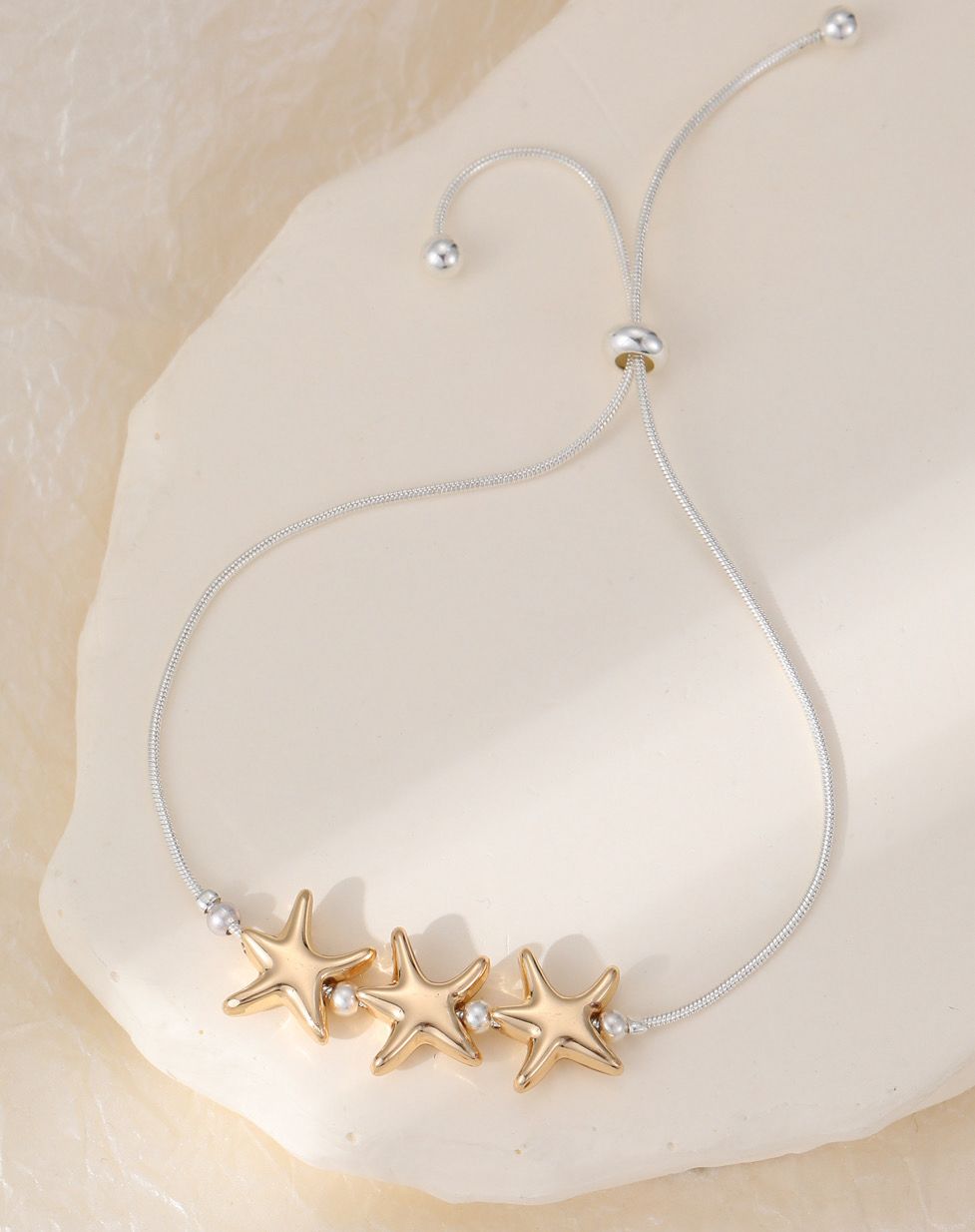 Starfish Slider Bracelet
