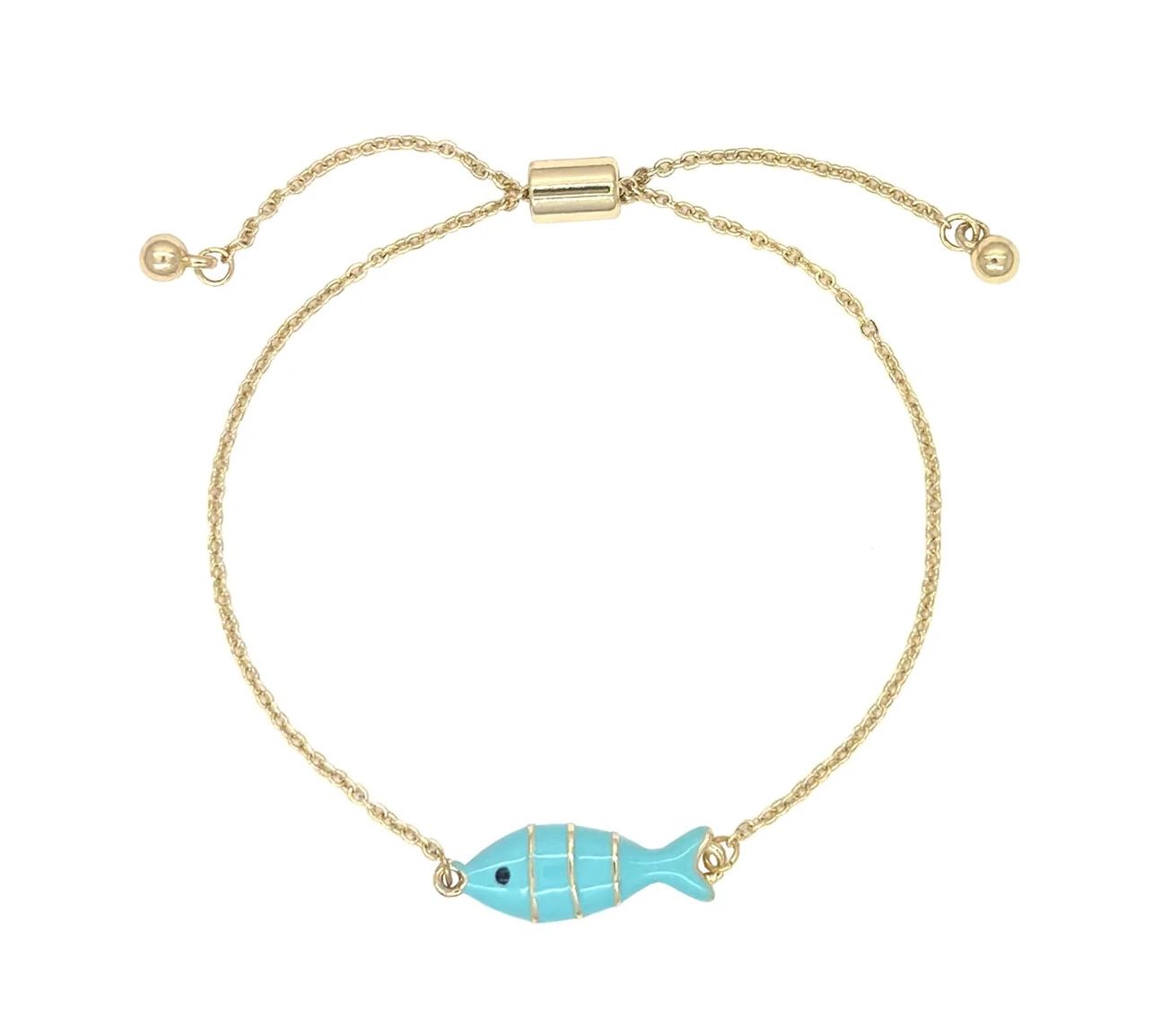 Fish Design Slider Bracelet