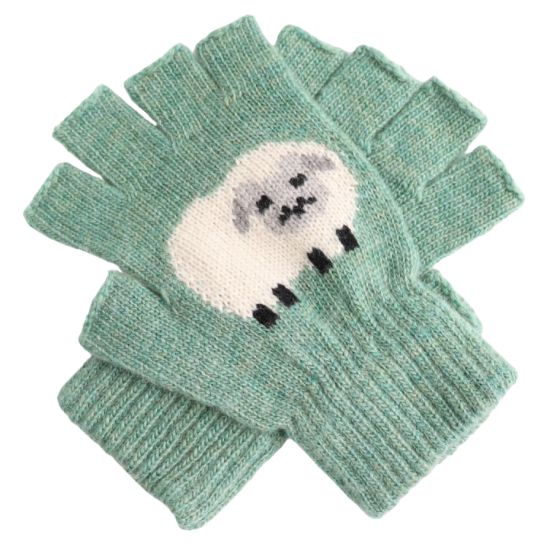 Sheep Wool Mix Fingerless Gloves Sheep Wool Mix Fingerless Gloves