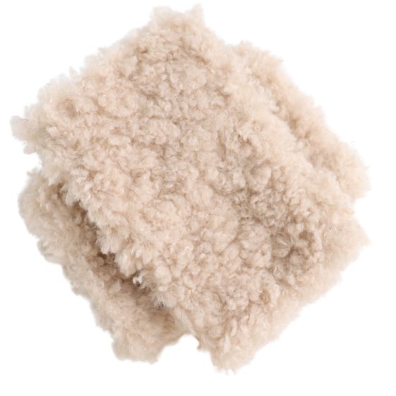 Fingerless Teddy Gloves - Almond Fingerless Teddy Gloves - Almond