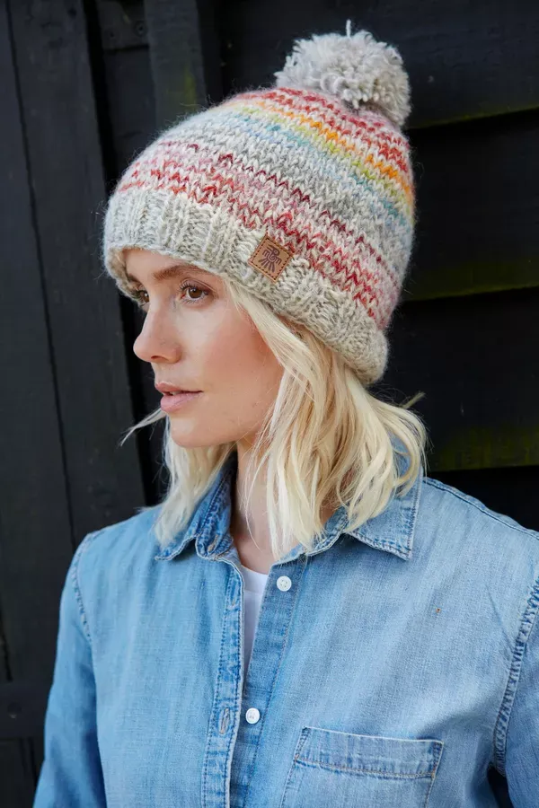 Langtang Bobble Beanie