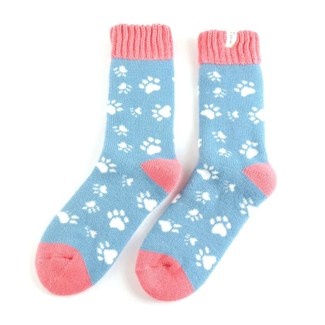 Winter Socks - Paw Print