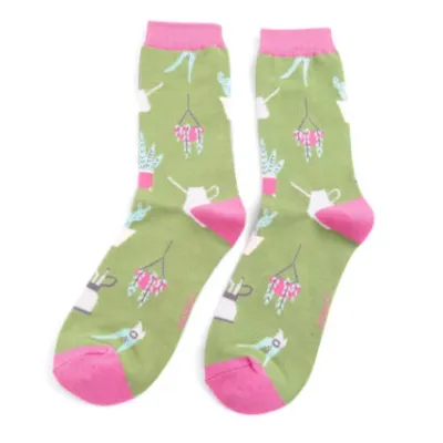 House Plant Bamboo Socks