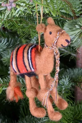 Humphrey The Camel Wool Hanging Decoration Humphrey The Camel Wool Hanging Decoration