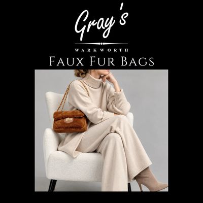 Faux Fur Bags