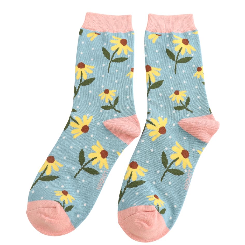 Sunflowers Bamboo Socks