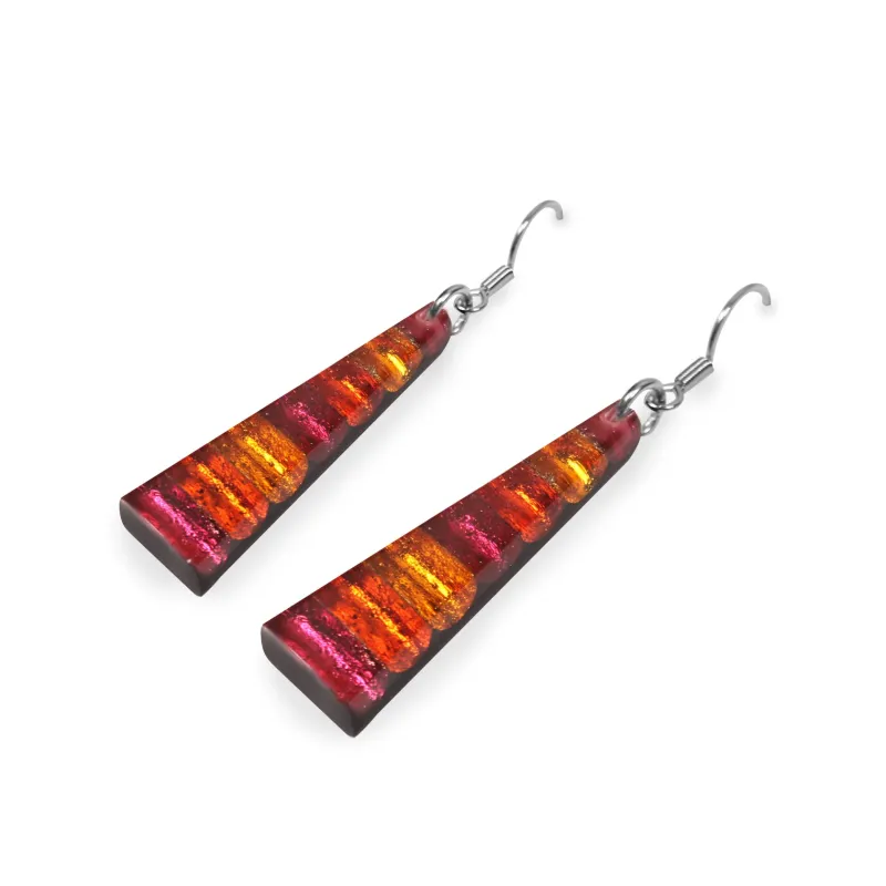 St Tropez Triangle Drop Earrings