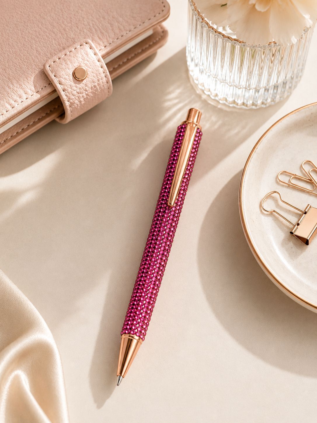 Glitzy Pen - Pink