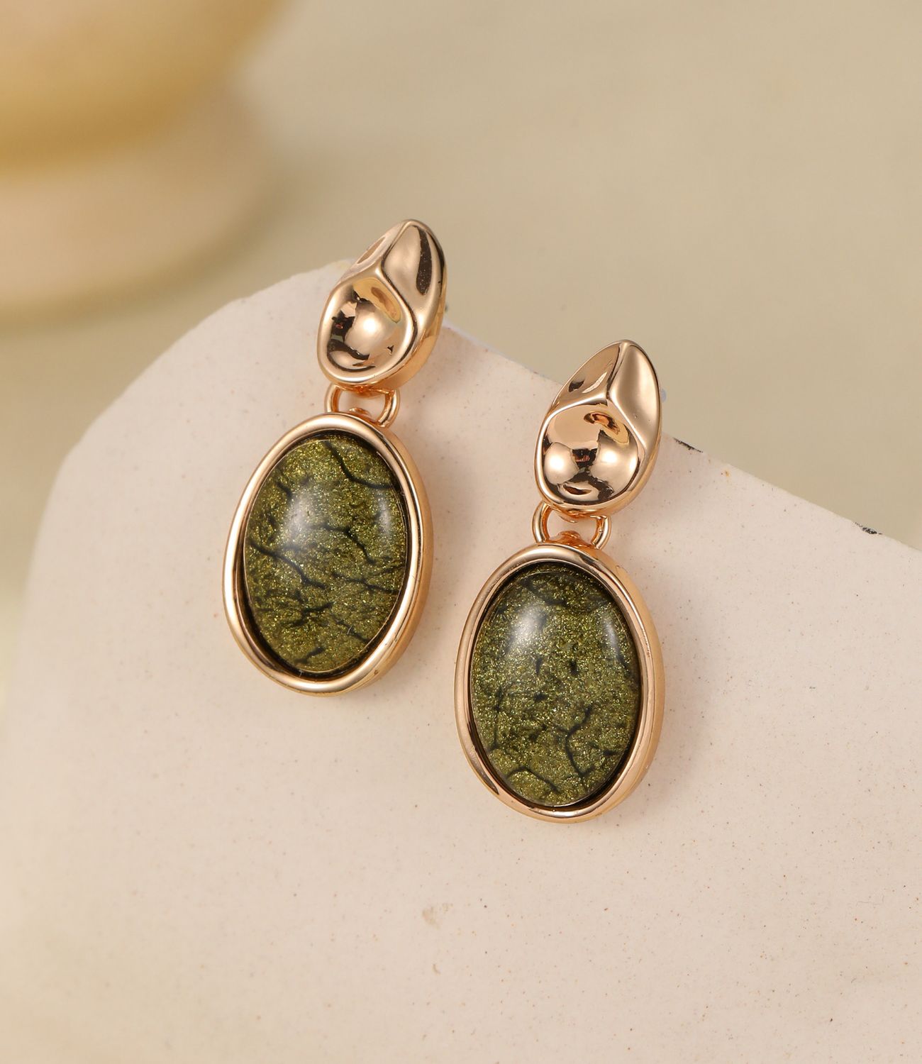 Grace Green Earrings