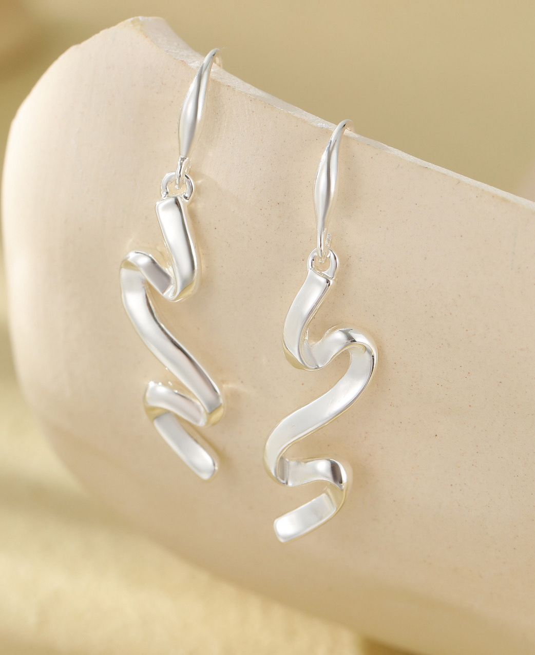 Contemporary Silver Earrings Contemporary Silver Earrings