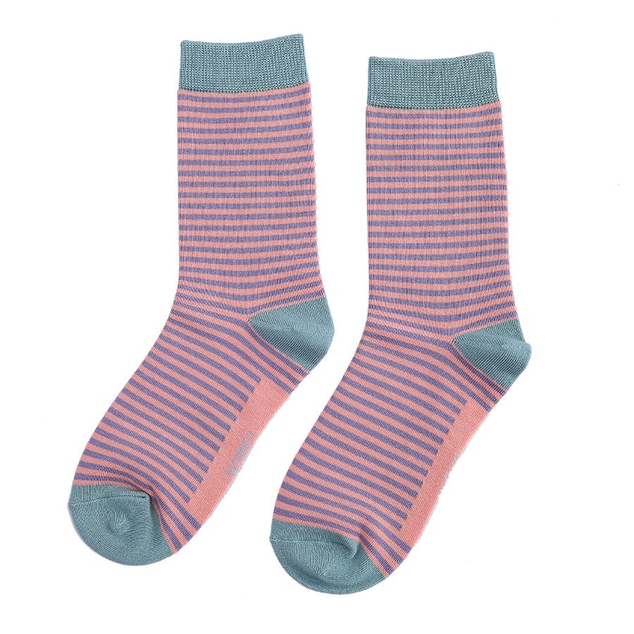 Mini Stripes Bamboo Socks