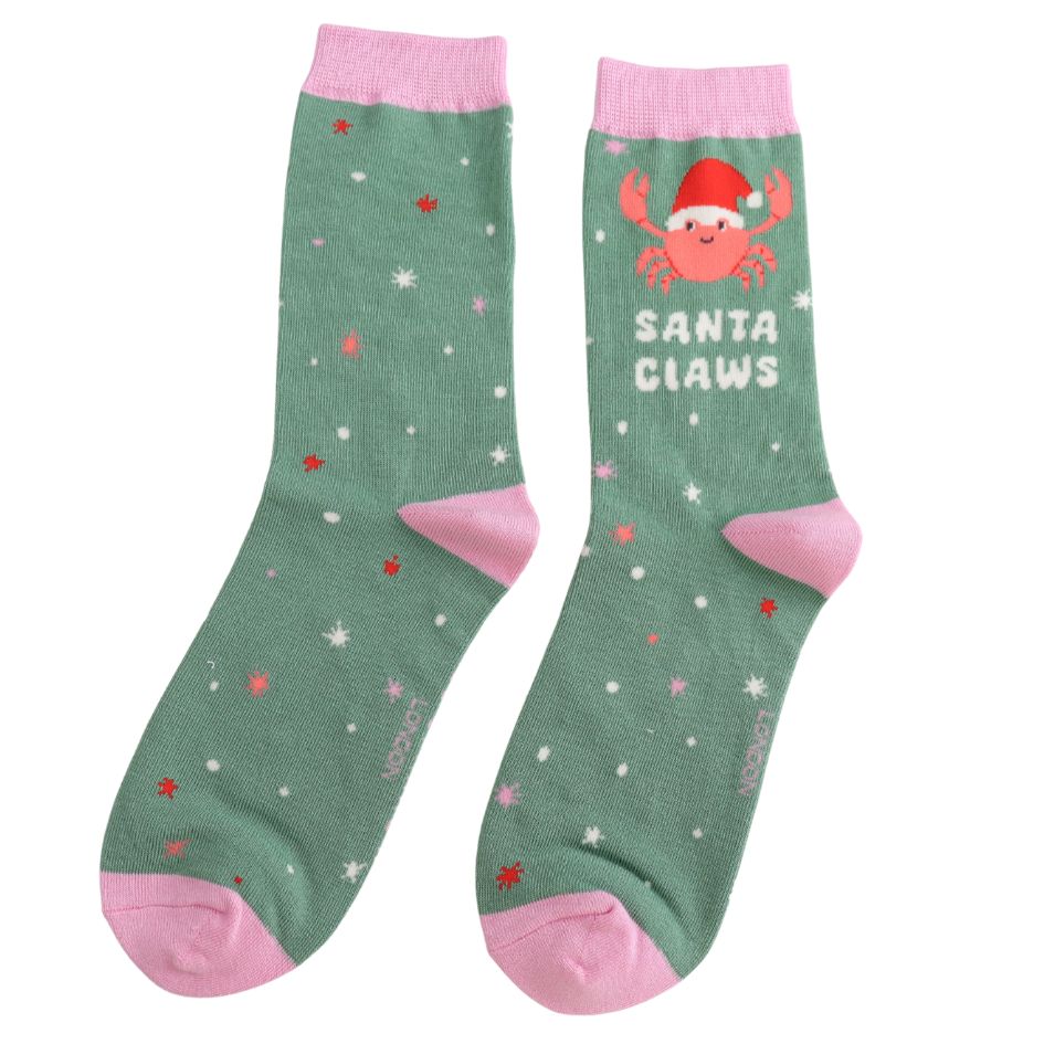 Santa Claws Bamboo Socks Santa Claws Bamboo Socks