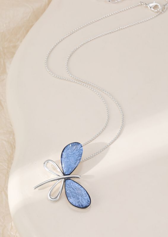 Dragonfly Blue Pendant