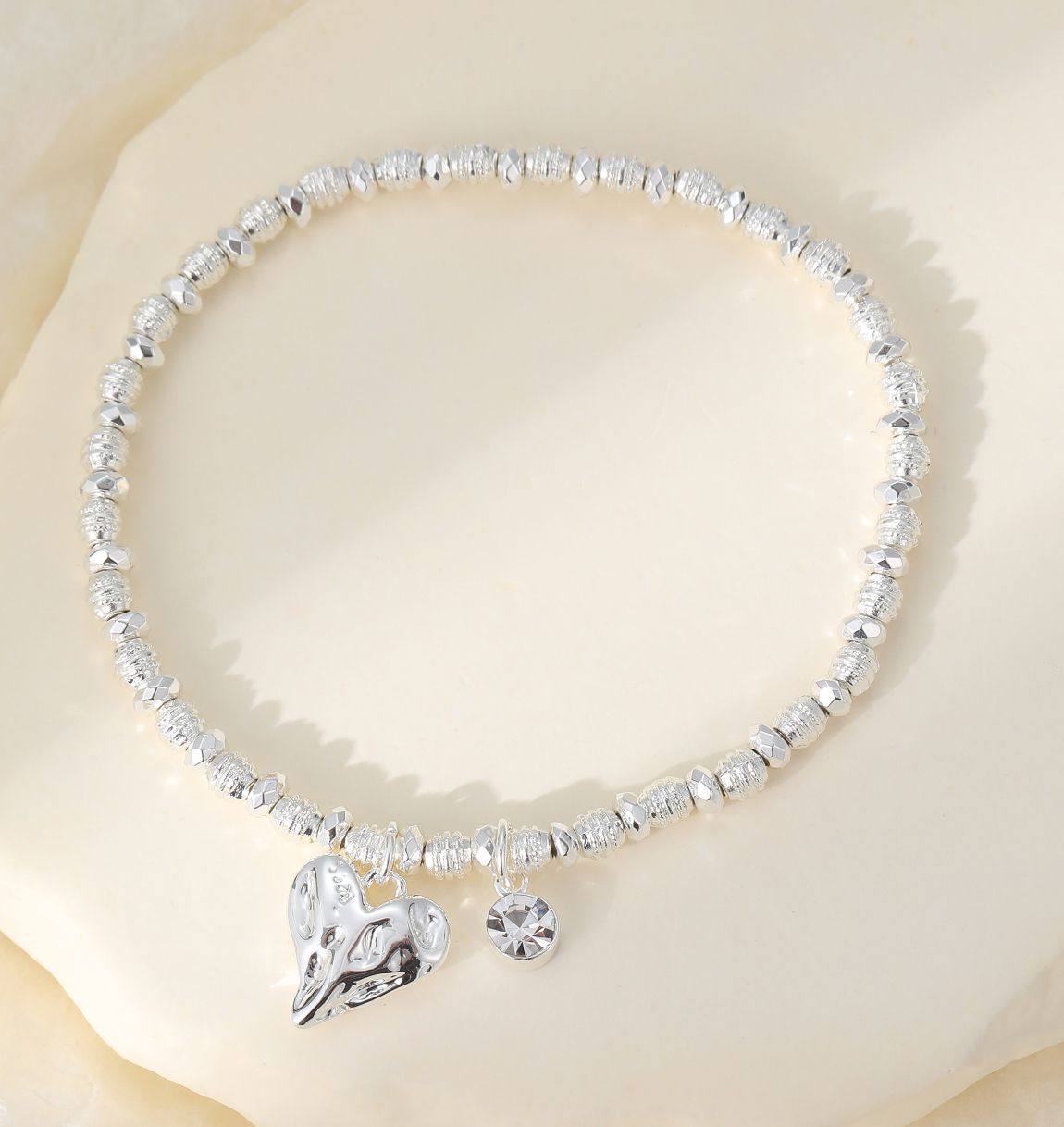 Heart Charm Bracelet