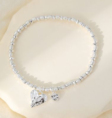 Heart Charm Bracelet