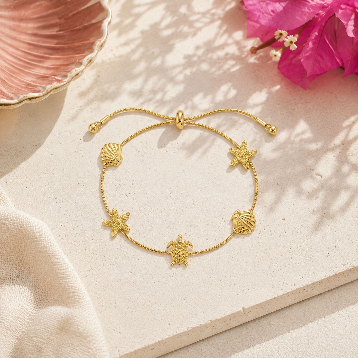 Summer Themed Slider Bracelet Summer Themed Slider Bracelet