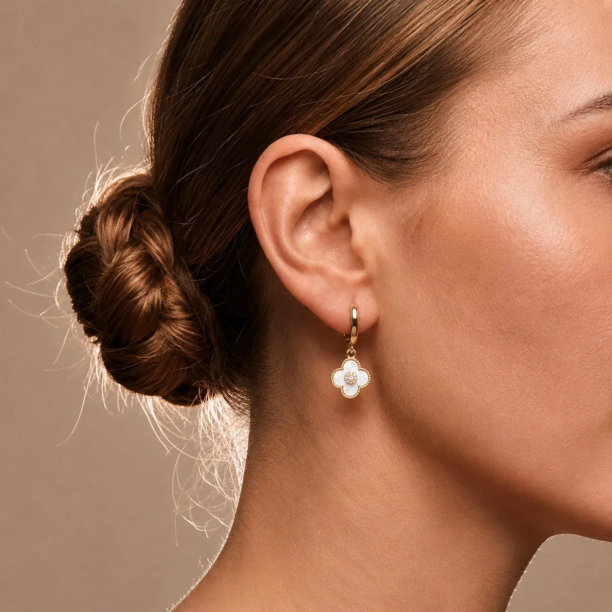 Clover Charm Earrings