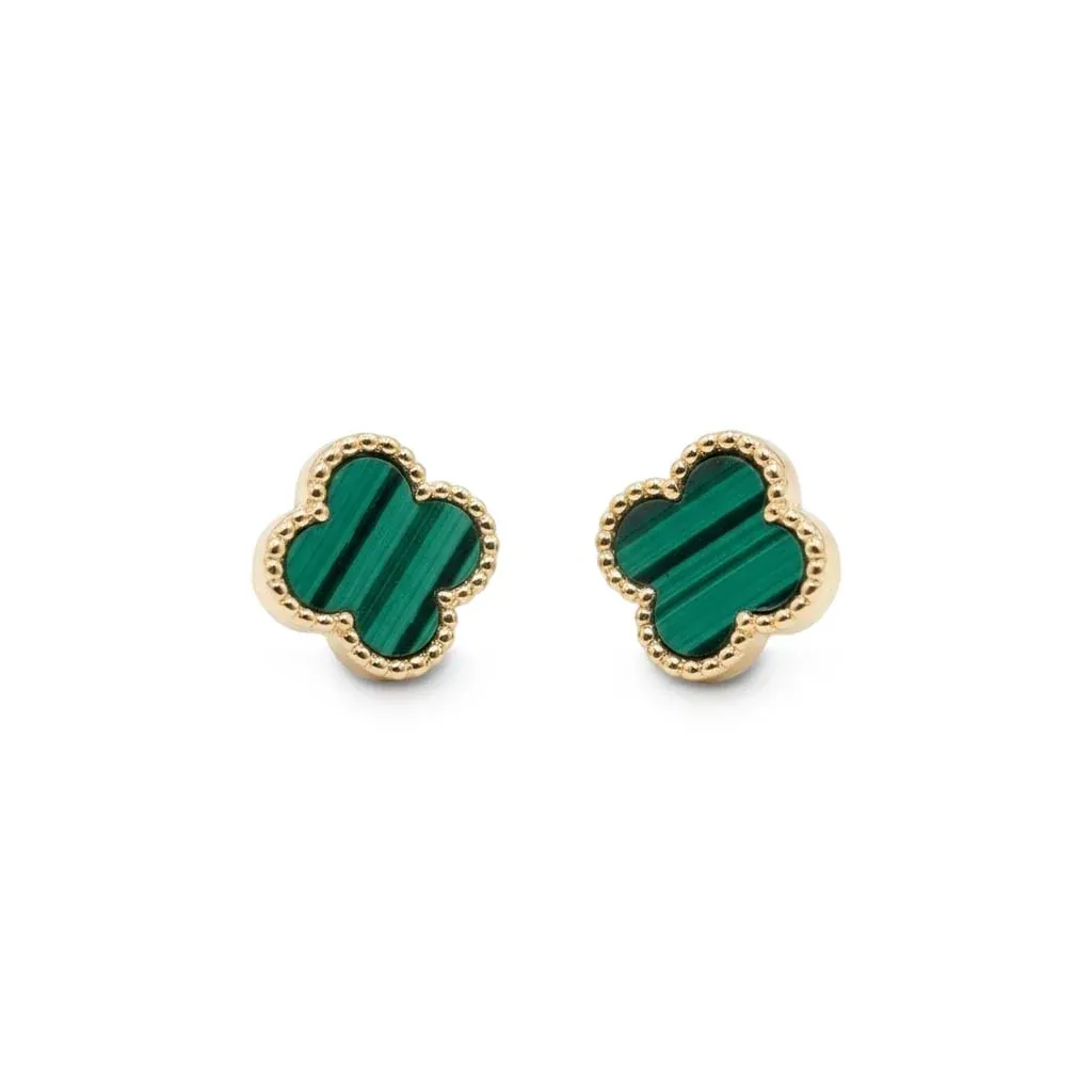 Green Clover Earrings Green Clover Earrings