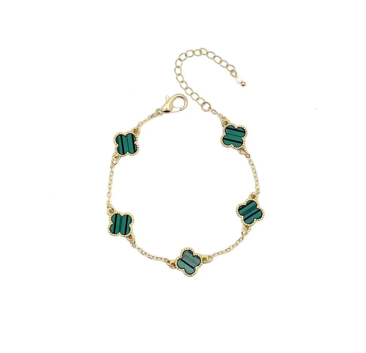 Green Clover Bracelet Green Clover Bracelet