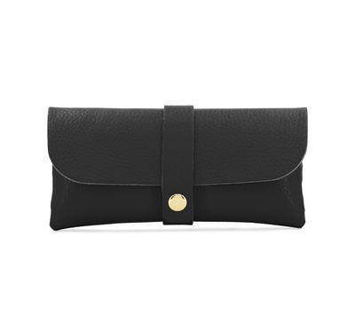 Leather Glasses Case - Black Leather Glasses Case - Black