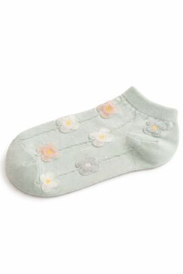 Duck Egg Flower Socks Duck Egg Flower Socks