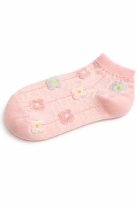 Pink Flower Socks Pink Flower Socks