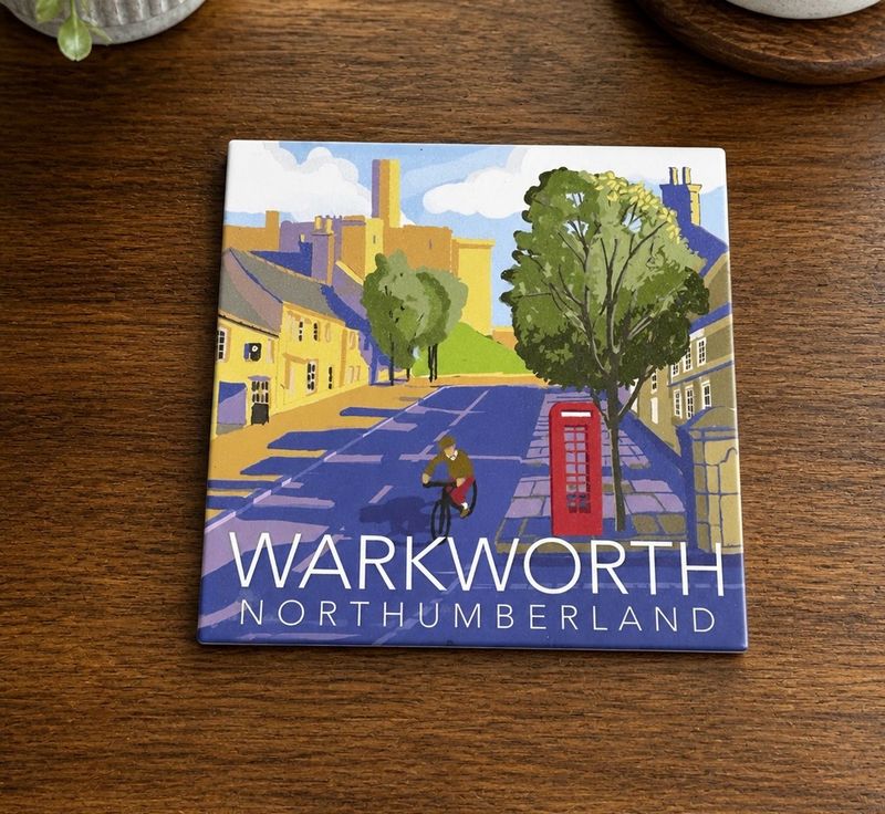 Warkworth Coaster - A Box Of 4 Warkworth Coaster - A Box Of 4