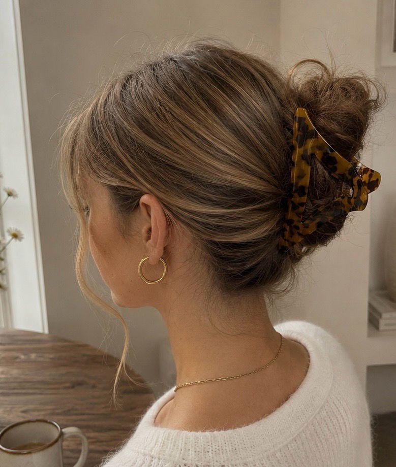 Tortoise Shell Hair Claw Clip Tortoise Shell Hair Claw Clip