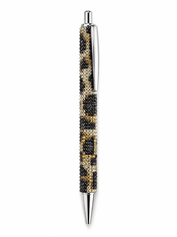 Glitzy Pen - Leopard