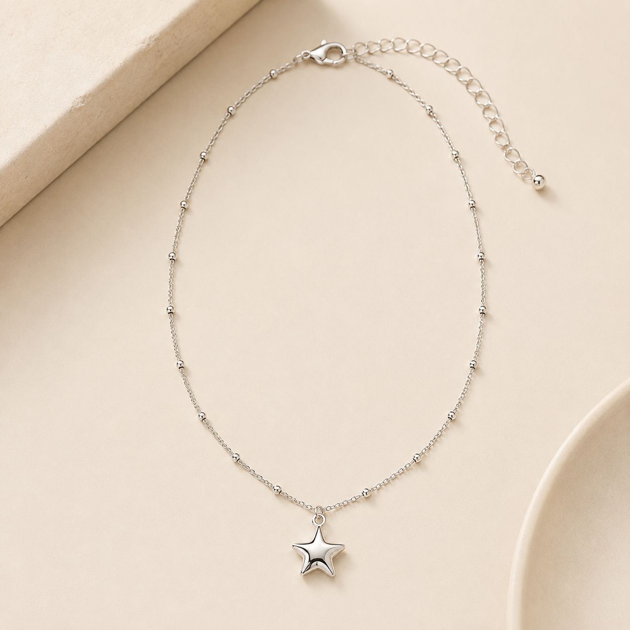 Silver Bubble Star Pendant Silver Bubble Star Pendant