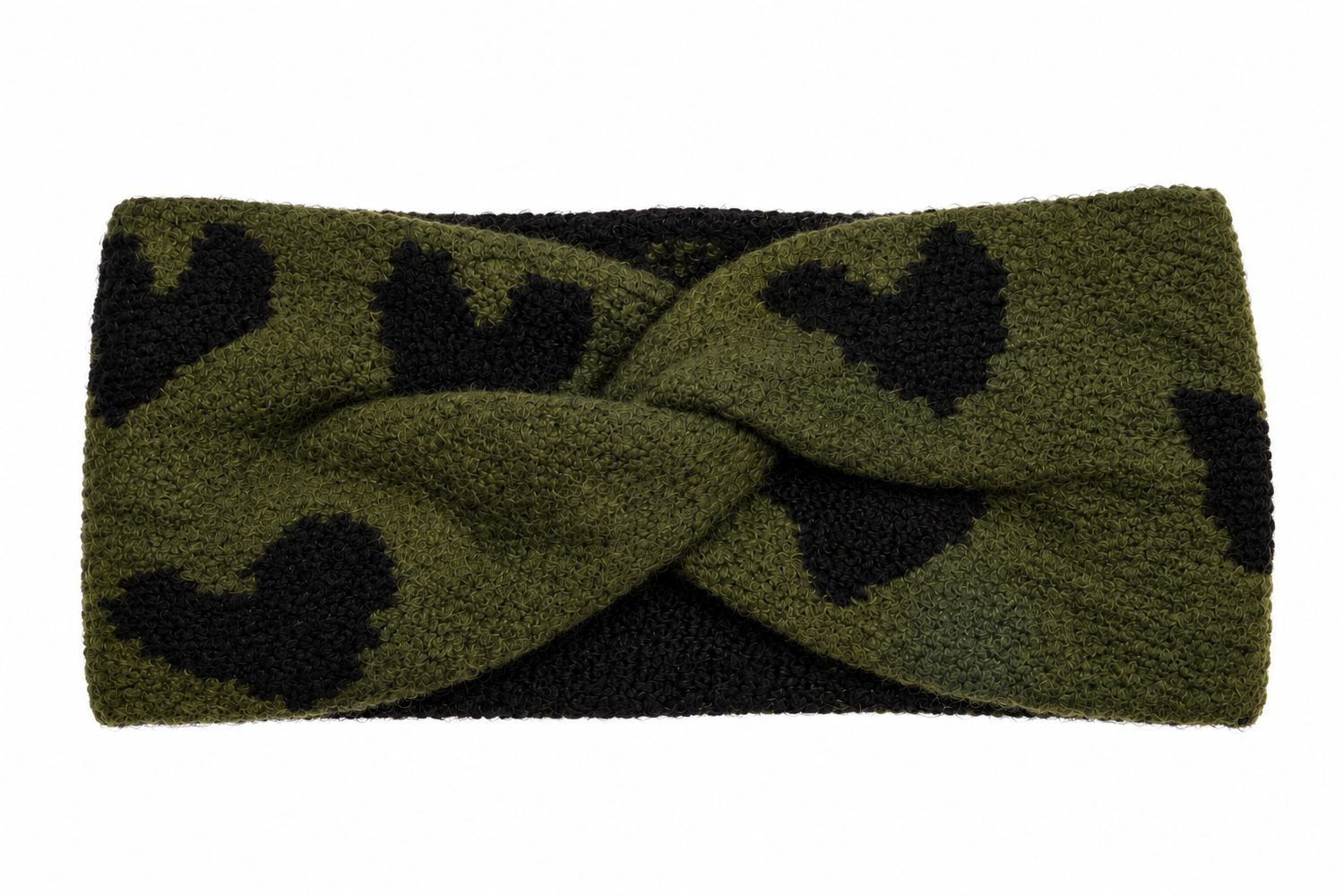 Winter Headband - Black Heart Winter Headband - Black Heart