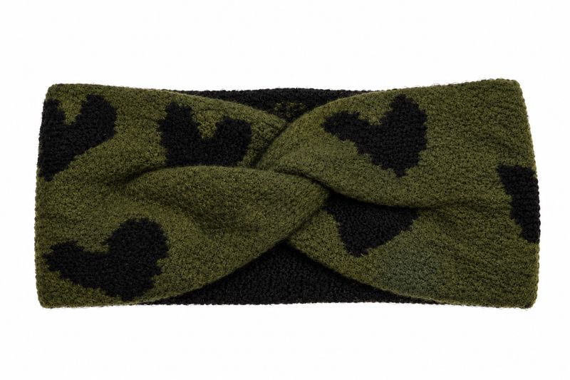 Winter Headband - Black Heart Winter Headband - Black Heart