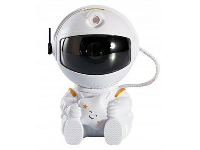 ASTRONAUTA lampka nocna LED, projektor nieba i gwiazd