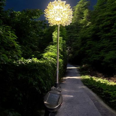 SOLARNA LAMPKA OGRODOWA KWITNĄCY CZOSNEK 75 CM