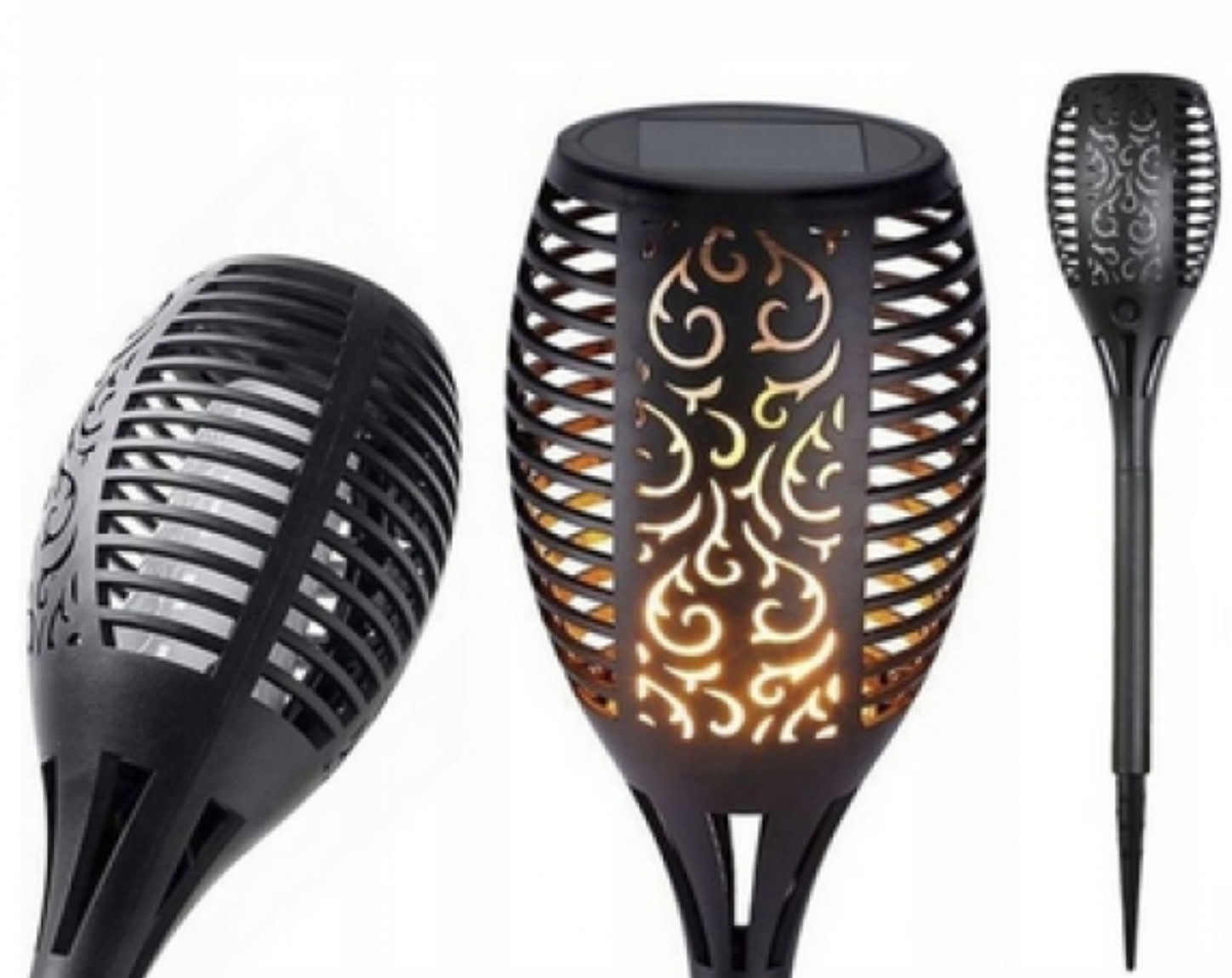 LAMPA SOLARNA POCHODNIA LED 58 CM