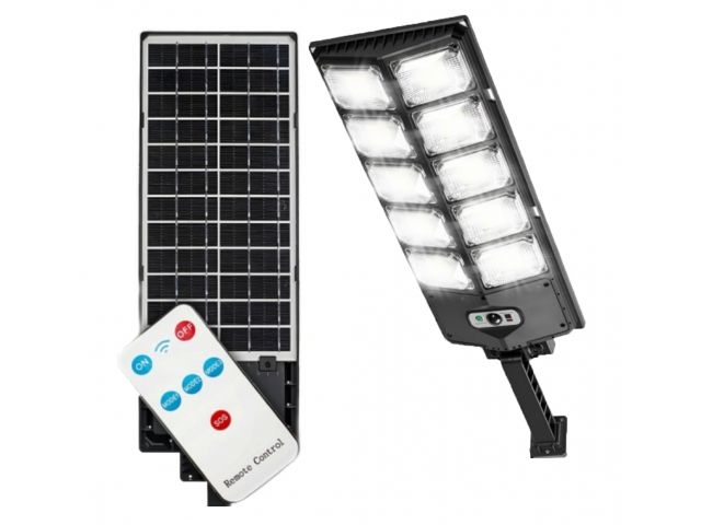 Latarnia uliczna lampa led + czujnik ruchu, zmierzchu i pilot