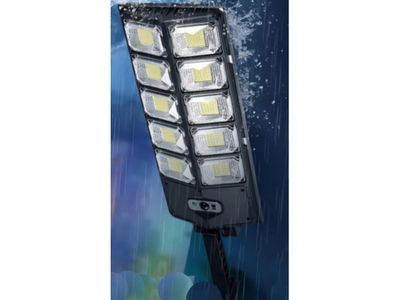 Latarnia uliczna lampa led + czujnik ruchu, zmierzchu i pilot